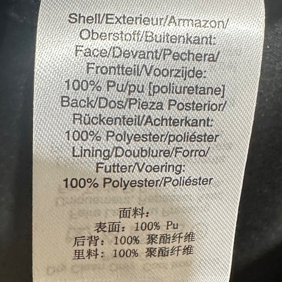 NWT_DKNY Long Sleeve Faux Leather Shirtdress  Snap-Closure Belted Medium - Picture 16 of 16